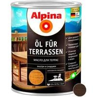 Масло Alpina Oel Fuer Terrassen 2.5 л (темный)