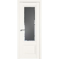 Межкомнатная дверь ProfilDoors 2.103U L 60x200 (дарквайт, стекло square графит)