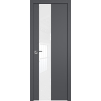 Межкомнатная дверь ProfilDoors 5SMK (серый матовый, вставка стекло белое)