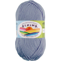 Пряжа для вязания Alpina Yarn Melissa 50 г 125 м №16 (св.синий)