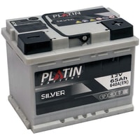 Автомобильный аккумулятор Platin Silver R+ низ (65 А·ч)