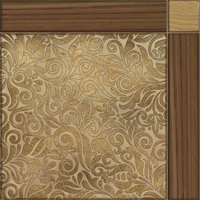 Керамическая плитка Alma Ceramica Riko 418x418 (коричневый)