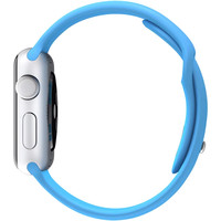 Умные часы Apple Watch Sport 38mm Silver with Blue Sport Band (MLCG2)