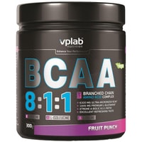 BCAA Vplab BCAA 8:1:1 (фруктовый пунш, 300г)