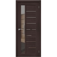 Межкомнатная дверь el'Porta Порта-27 80x200 (Wenge Veralinga Mirox Grey)