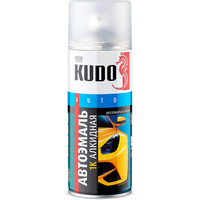 Автомобильная краска Kudo 1K эмаль автомобильная ремонтная алкидная KU-4004 (520 мл, Вишня 127)