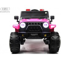 Электромобиль RiverToys T222TT 4WD (розовый)