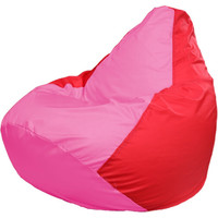 Кресло-мешок Flagman Груша Макси Г2.1-199 (красный/розовый)