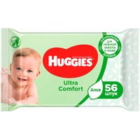 Влажные салфетки Huggies Ultra Comfort (56 шт)
