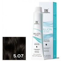 Крем-краска для волос TNL Professional Million Gloss 5.07 100 мл