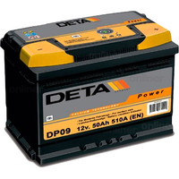 Автомобильный аккумулятор DETA Power DB 800 L (80 А/ч)