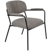 Интерьерное кресло Zuiver WL Jolien (серый/черный)