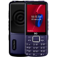 Кнопочный телефон BQ-Mobile BQ-3587 Disco Boom (темно-синий)