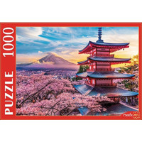 Пазл Рыжий кот Япония. Закат над горой Фудзи ШТП1000-7139 (1000 эл)