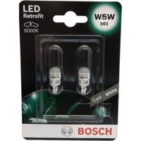Светодиодная лампа Bosch W5W LED Retrofit 2шт