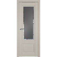 Межкомнатная дверь ProfilDoors 2.103U L 60x200 (шеллгрей, стекло square графит)