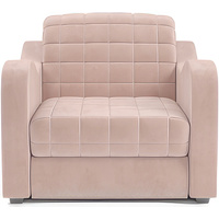 Кресло-кровать Мебель-АРС Барон №4 (микровельвет, бежевый кордрой)