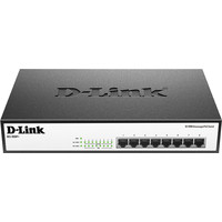 Неуправляемый коммутатор D-Link DES-1008P+/A1A