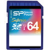Карта памяти Silicon-Power SDXC Superior UHS-1 (Class 10) 64 GB (SP064GBSDXCU1V10)