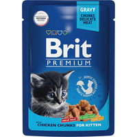 Пресервы Brit Premium для котят цыпленок в соусе 85 г
