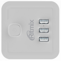Сетевой фильтр Ritmix RM-043 (белый)
