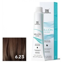 Крем-краска для волос TNL Professional Million Gloss 6.23 100 мл