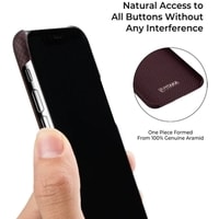 Чехол для телефона Pitaka MagEZ для iPhone Xs Max (plain, черный/красный)