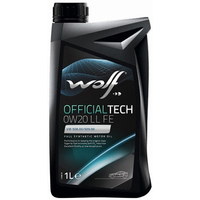 Моторное масло Wolf OfficialTech 0W-20 LL FE 1л