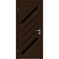 Межкомнатная дверь Triadoors Luxury 573 ПО 70x200 (brandy/лакобель черный)