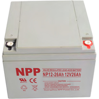 Аккумулятор для ИБП NPP NP 12-26.0 (12В/26.0 А·ч)
