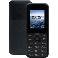 Кнопочный телефон Philips E106 (черный)