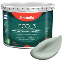 Краска Finntella Eco 3 Wash and Clean Marmori F-08-1-3-LG99 2.7 л (светло-серый)