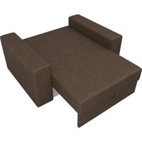 Кресло-кровать Лига диванов Мэдисон 106126 (рогожка, коричневый/бежевый)