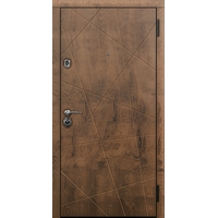 Металлическая дверь Стальная Линия Эльба 80У (бронзовый)