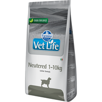 Сухой корм для собак Farmina Vet Life Neutered 1-10kg Dog (для кастрированных или стерилизованных собак весом 1-10 кг) 10 кг