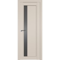 Межкомнатная дверь ProfilDoors 2.71U L 80x200 (санд/стекло графит)