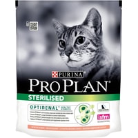 Сухой корм для кошек Pro Plan Sterilised Adult Optirenal с лососем 400 г