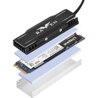 Радиатор для SSD SilverStone TP03-ARGB
