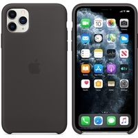 Чехол для телефона Apple Silicone Case для iPhone 11 Pro Max (черный)