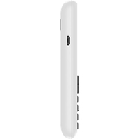 Кнопочный телефон Alcatel 1066D (белый)