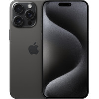 Смартфон Apple iPhone 15 Pro Max 512GB Неиспользованный by Breezy, грейд N (черный титан)