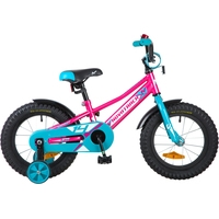 Детский велосипед Novatrack Valiant 14 (розовый)