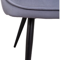 Интерьерное кресло AksHome Bogema 73220 (серебряный/черный)