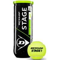 Набор теннисных мячей Dunlop Stage 1 (3 шт, зеленый)