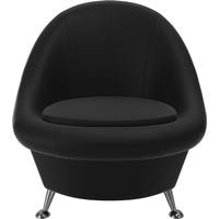 Интерьерное кресло Mebelico 252 28243 (экокожа, черный)