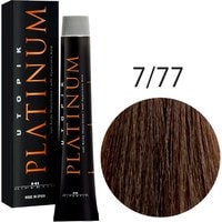 Крем-краска для волос Hipertin Utopik Platinum 7.77 блондин песочный 60 мл