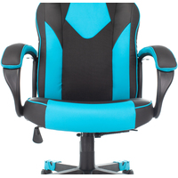 Кресло Zombie Game 17 (черный/голубой)