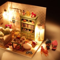 Румбокс Hobby Day DIY Mini House Чай вдвоём с фигурками (M012)