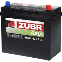 Автомобильный аккумулятор Zubr Premium Asia R+ Турция (50 А·ч)