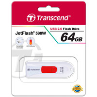 USB Flash Transcend JetFlash 590 64GB (TS64GJF590W)